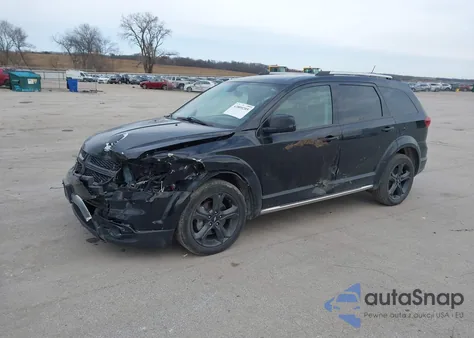 2018 Dodge Journey Crossroad Awd из США, поврежденный, VIN 3C4PDDGG2JT491625